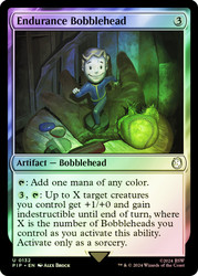 Endurance Bobblehead\nFallout Commander\nSingle\nMagic The Gathering