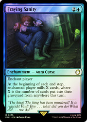 Fraying Sanity\nFallout Commander\nSingle\nMagic The Gathering
