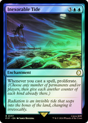 Inexorable Tide\nFallout Commander\nSingle\nMagic The Gathering