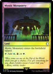Mystic Monastery\nFallout Commander\nSingle\nMagic The Gathering