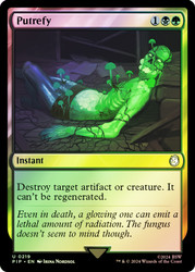 Putrefy\nFallout Commander\nSingle\nMagic The Gathering