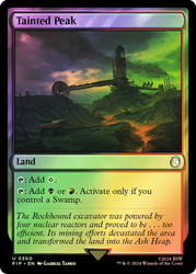 Tainted Peak\nFallout Commander\nSingle\nMagic The Gathering