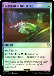 Talisman of Resilience\nFallout Commander\nSingle\nMagic The Gathering