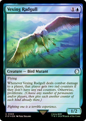 Vexing Radgull (Surge Foil)\nFallout Commander - Alternate Foil\nSingle\nMagic The Gathering