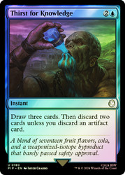 Thirst for Knowledge\nFallout Commander\nSingle\nMagic The Gathering