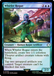 Whirler Rogue (Surge Foil)\nFallout Commander - Alternate Foil\nSingle\nMagic The Gathering