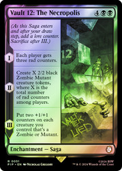 Vault 12: The Necropolis\nFallout Commander\nSingle\nMagic The Gathering