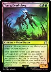 Young Deathclaws\nFallout Commander\nSingle\nMagic The Gathering