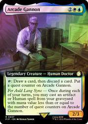 Arcade Gannon (Extended Art)\nFallout Commander - Variants\nSingle\nMagic The Gathering