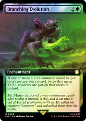 Branching Evolution (Extended Art)\nFallout Commander - Variants\nSingle\nMagic The Gathering