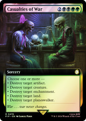 Casualties of War (Extended Art)\nFallout Commander - Variants\nSingle\nMagic The Gathering