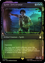 Synth Infiltrator (Showcase)\nFallout Commander - Variants\nSingle\nMagic The Gathering
