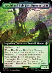 Harold and Bob, First Numens (Extended Art) (Surge Foil)\nFallout Commander - Alternate Foil Variants\nSingle\nMagic The Gathering