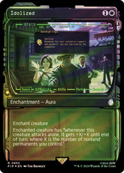 Idolized (Showcase) (Surge Foil)\nFallout Commander - Alternate Foil Variants\nSingle\nMagic The Gathering