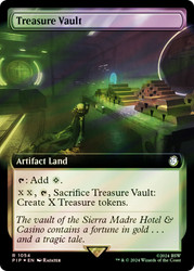 Treasure Vault (Extended Art) (Surge Foil)\nFallout Commander - Alternate Foil Variants\nSingle\nMagic The Gathering