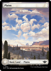 Plains (#272) (Full Art)\nOutlaws of Thunder Junction\nSingle\nMagic The Gathering