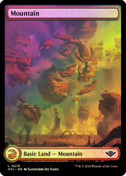 Mountain (#275) (Full Art)\nOutlaws of Thunder Junction\nSingle\nMagic The Gathering