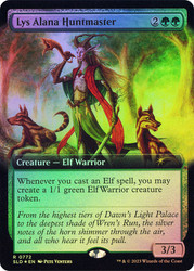 Lys Alana Huntmaster (Secret Lair) (Extended Art)\nPromo: General\nSingle\nMagic The Gathering
