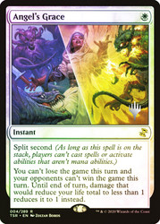 Angel's Grace (Promo Pack) (Time Spiral Remastered)\nPromo: Planeswalker Stamped\nSingle\nMagic The Gathering