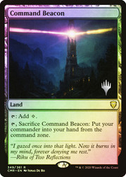 Command Beacon (Promo Pack) (Commander Legends)\nPromo: Planeswalker Stamped\nSingle\nMagic The Gathering