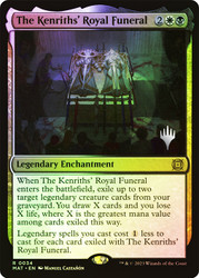 The Kenriths' Royal Funeral (Promo Pack) (March of the Machine: The Aftermath)\nPromo: Planeswalker Stamped\nSingle\nMagic The Gathering