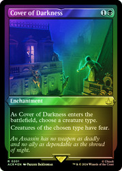 Cover of Darkness (Foil Etched)\nAssassin's Creed - Alternate Foil\nSingle\nMagic The Gathering