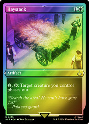 Haystack (Foil Etched)\nAssassin's Creed - Alternate Foil\nSingle\nMagic The Gathering