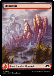 Mountain (#307) (Full Art)\nModern Horizons 3\nSingle\nMagic The Gathering
