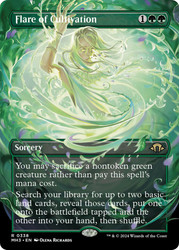 Flare of Cultivation (Borderless)\nModern Horizons 3 - Variants\nSingle\nMagic The Gathering