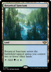 Botanical Sanctum\nOutlaws of Thunder Junction\nSingle\nMagic The Gathering