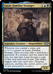 Lazav, Familiar Stranger\nOutlaws of Thunder Junction\nSingle\nMagic The Gathering