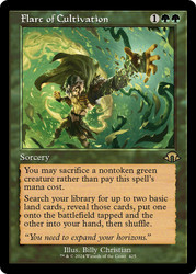 Flare of Cultivation (Retro Frame)\nModern Horizons 3 - Retro Frame\nSingle\nMagic The Gathering
