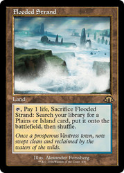 Flooded Strand (Retro Frame)\nModern Horizons 3 - Retro Frame\nSingle\nMagic The Gathering