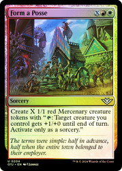 Form a Posse\nOutlaws of Thunder Junction\nSingle\nMagic The Gathering