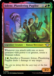 Jolene, Plundering Pugilist\nOutlaws of Thunder Junction\nSingle\nMagic The Gathering