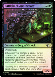 Rattleback Apothecary\nOutlaws of Thunder Junction\nSingle\nMagic The Gathering