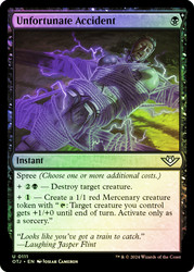 Unfortunate Accident\nOutlaws of Thunder Junction\nSingle\nMagic The Gathering