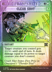 Clear Shot\nBreaking News\nSingle\nMagic The Gathering