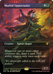 Morbid Opportunist (Borderless)\nSpecial Guests\nSingle\nMagic The Gathering