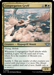 Congregation Gryff\nOutlaws of Thunder Junction\nSingle\nMagic The Gathering