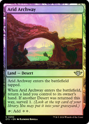 Arid Archway\nOutlaws of Thunder Junction\nSingle\nMagic The Gathering