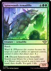 Spinewoods Armadillo\nOutlaws of Thunder Junction\nSingle\nMagic The Gathering