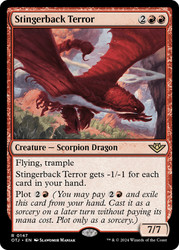 Stingerback Terror\nOutlaws of Thunder Junction\nSingle\nMagic The Gathering