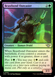 Beastbond Outcaster\nOutlaws of Thunder Junction\nSingle\nMagic The Gathering