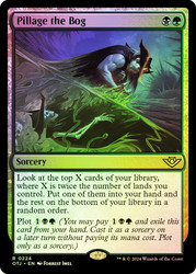 Pillage the Bog\nOutlaws of Thunder Junction\nSingle\nMagic The Gathering
