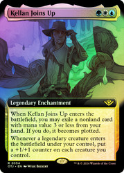 Kellan Joins Up (Extended Art)\nOutlaws of Thunder Junction - Variants\nSingle\nMagic The Gathering