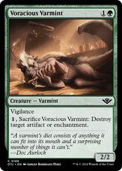 Voracious Varmint\nOutlaws of Thunder Junction\nSingle\nMagic The Gathering