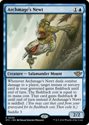 Archmage's Newt\nOutlaws of Thunder Junction\nSingle\nMagic The Gathering