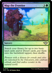 Map the Frontier\nOutlaws of Thunder Junction\nSingle\nMagic The Gathering