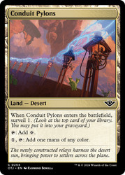 Conduit Pylons\nOutlaws of Thunder Junction\nSingle\nMagic The Gathering